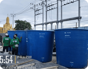 ถังเก็บน้ำไฟเบอร์กลาส FRP แบบตั้งพื้น 8