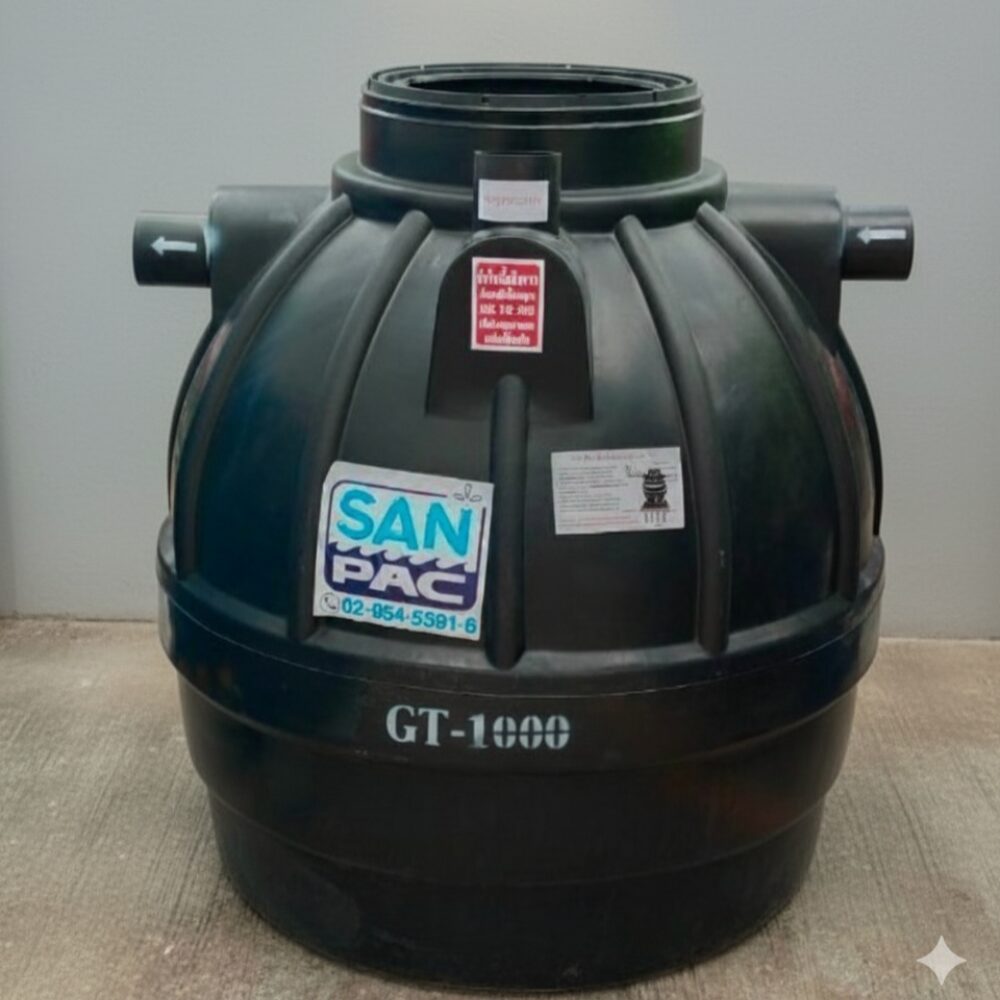 ถังดักไขมัน PE แบบฝั่งใต้ดิน