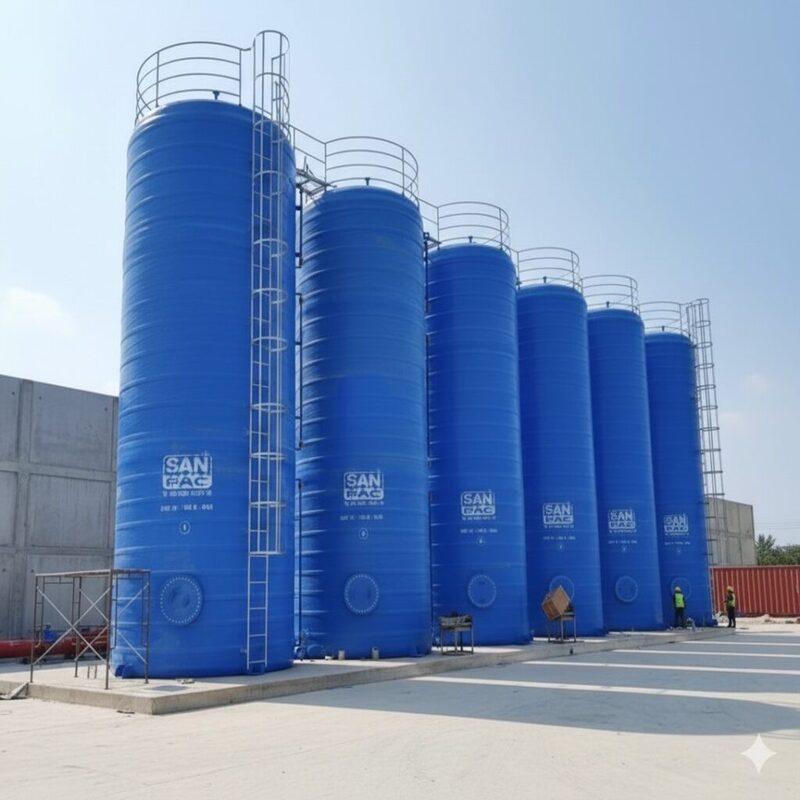 ถังเก็บน้ำดับเพลิงโรงงาน